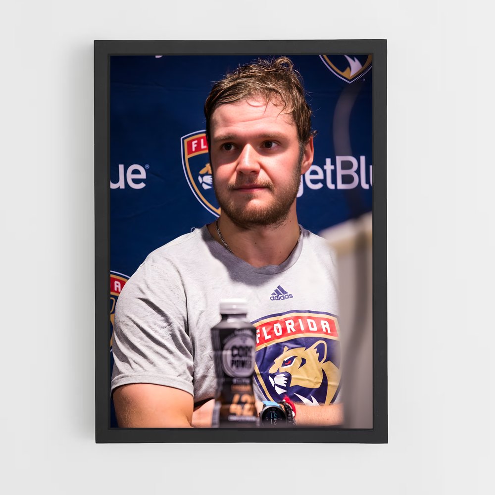Poster Connecté à l'Inspiration – affiche Hockey sur glace (vue 2)